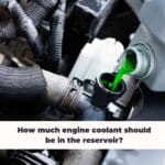 how much engine coolant to use